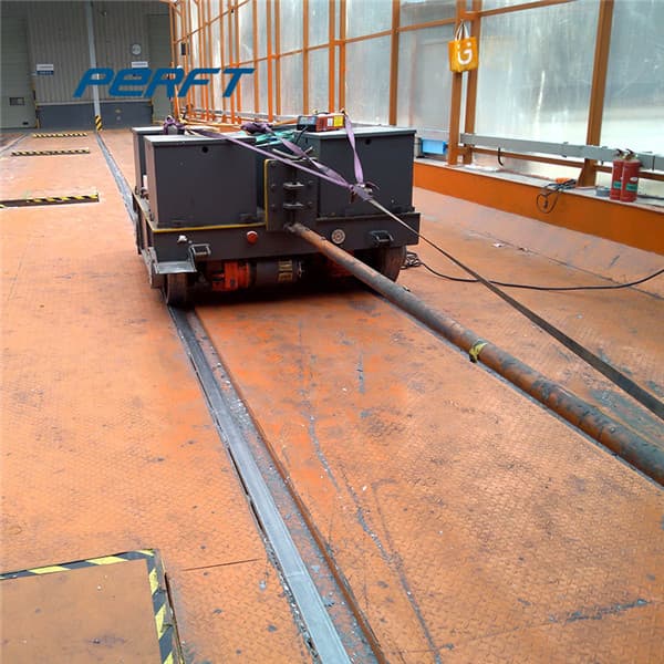 <h3>Motorized 30 Tons Material Transfer Cart Fabricated Beams </h3>
